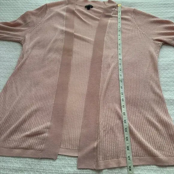XL Talbots Pink Lightweight Cardigan - Picture 7 of 7